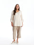 LC Waikiki Crew Neck Regular Long Sleeve Women's Blouse